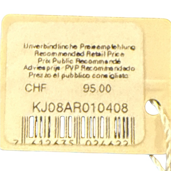 Calvin Klein Coral Stone & Stainless Steel Loop Dome Ring. (Size 9)(NWT) - Picture 15 of 16